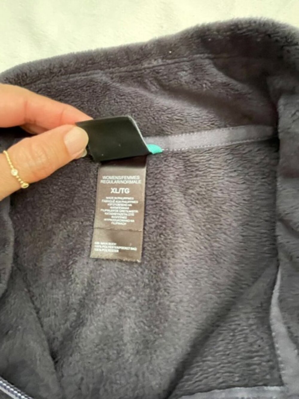 The North Face Women's Ositos Full-Zip Fleece Jacket, Black, Size XL - Picture 5 of 9